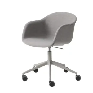 Značkový Židle Fiber Armchair Swivel Base w. Castors, Remix 133