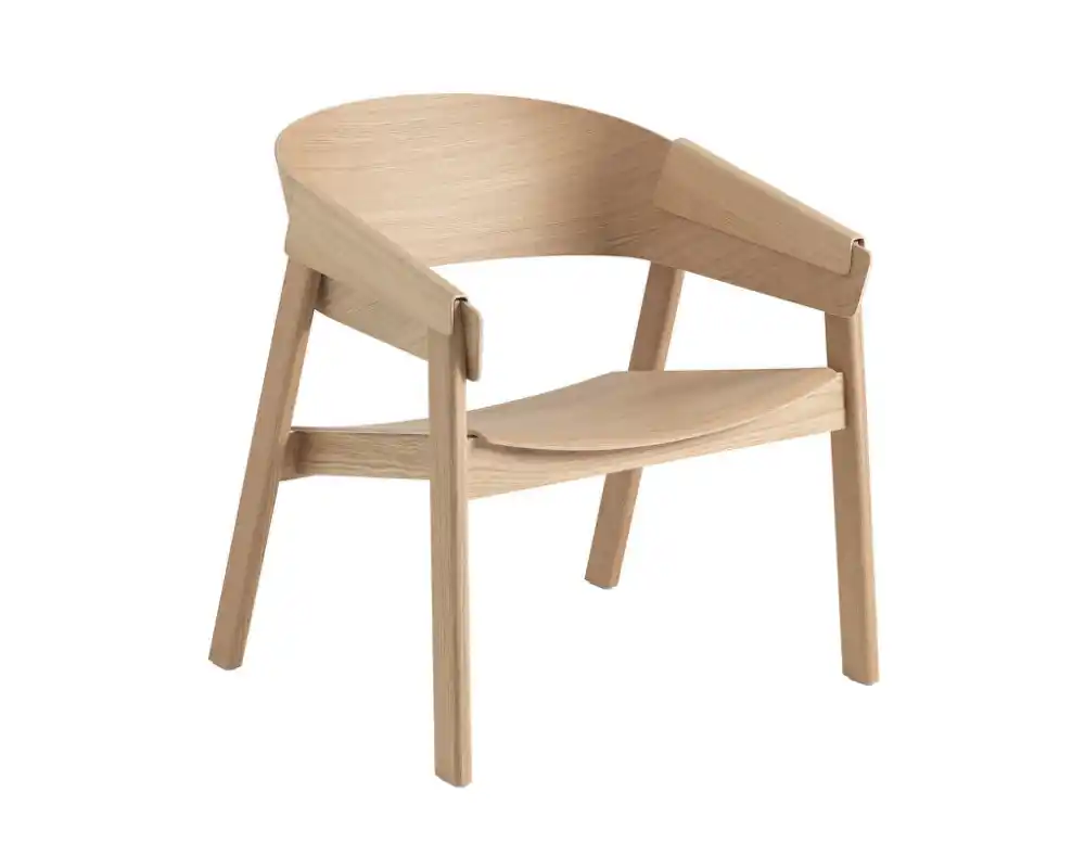 Nová Kolekce Křeslo Cover Lounge Chair, oak