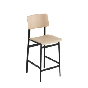Oblíbený Barová židle Loft 65 cm, black/oak