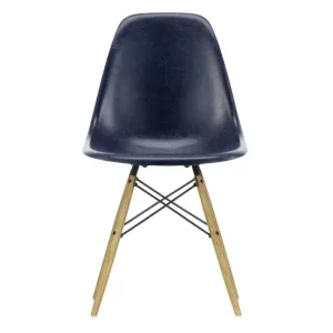 Bezpečná Platba Židle Eames Fiberglass DSW, navy blue/ash