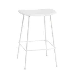 Pouze Dnes Barová stolička Fiber Stool 65cm Tube Base, natural white