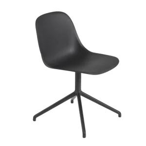 Zlevněný Židle Fiber Side Chair Swivel Base, black