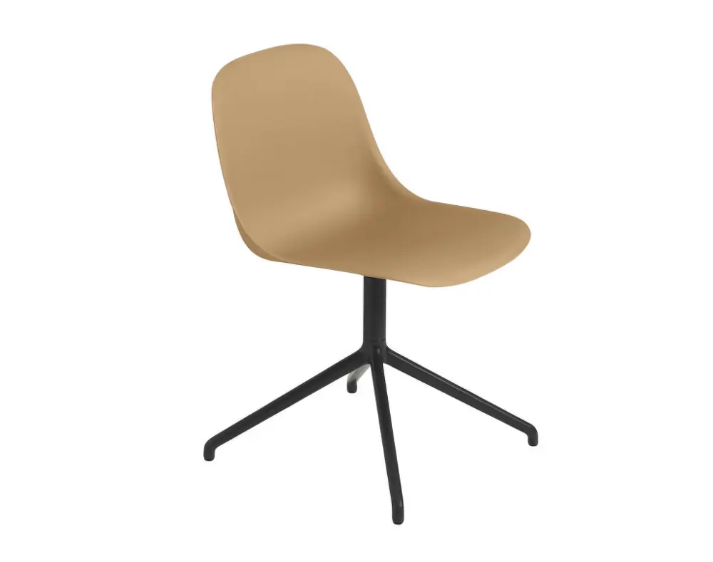 Židle Fiber Side Chair Swivel Base, ochre Must-Have