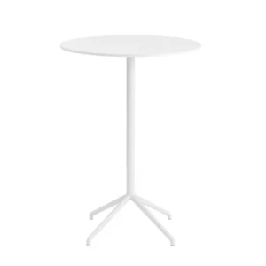 Stolek Still Café Table Ø75 x 105 cm, white Horká Nabídka