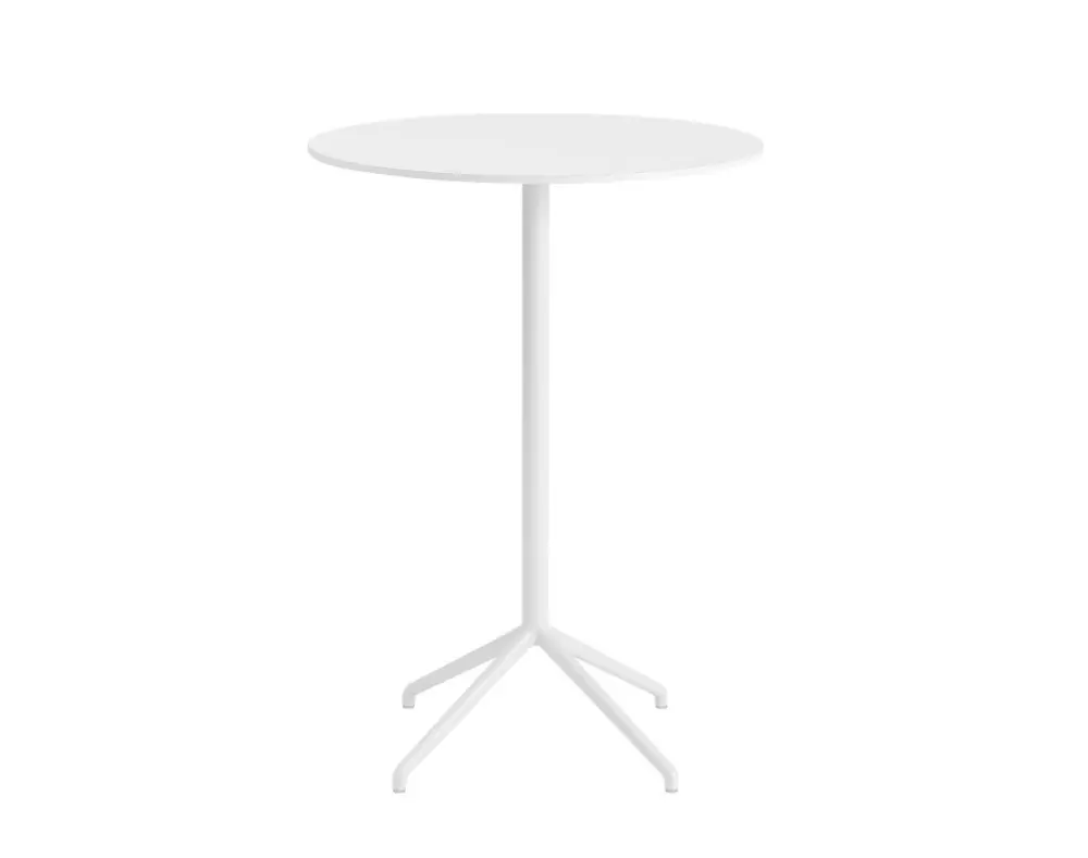 Stolek Still Café Table Ø75 x 105 cm, white Horká Nabídka