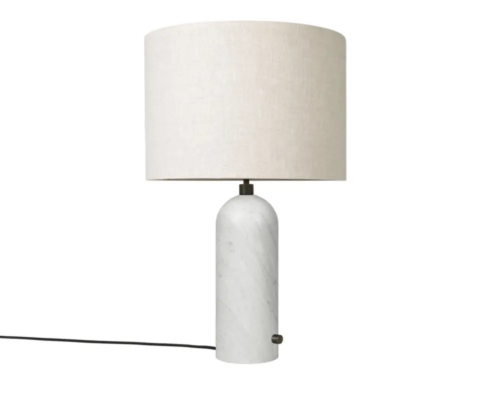 Must-Have Stolní lampa Gravity large, white marble