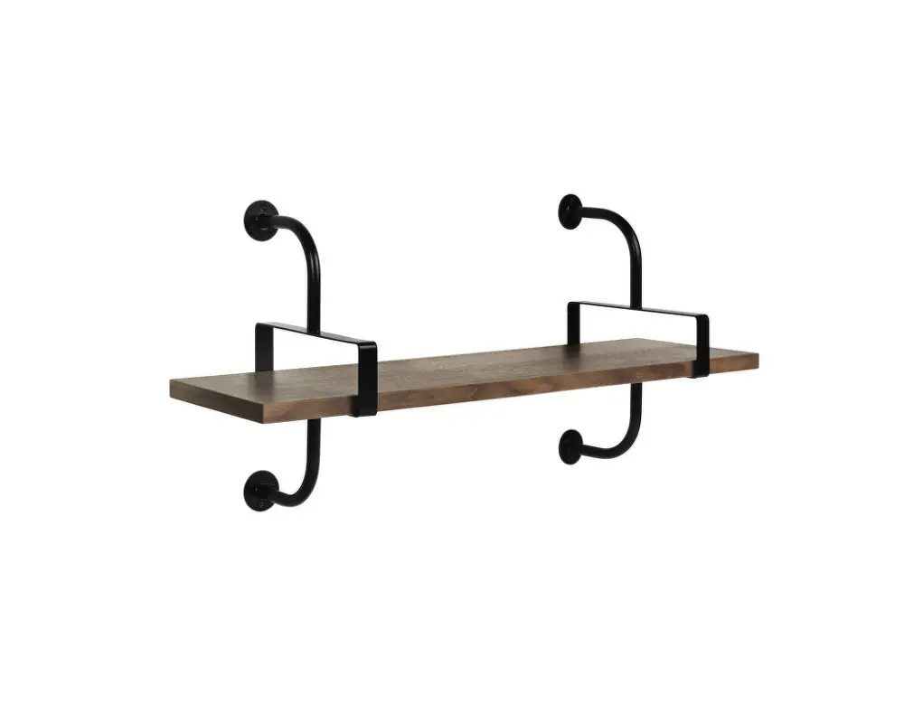 Police Démon Shelf 2, 95cm, 1 shelf, walnut Značkový