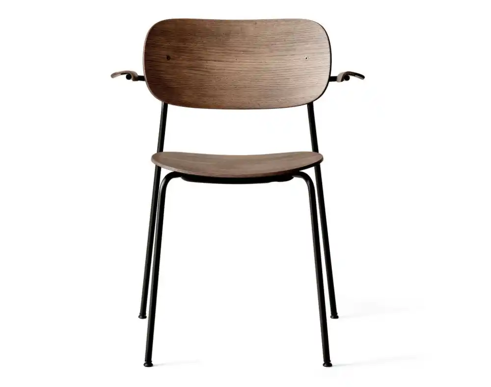 Židle Co Chair s područkami, dark oak Časově Omezené