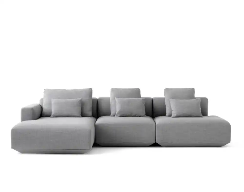Pohovka Develius 3místná otevřená s Chaise Longue Poslední Šance
