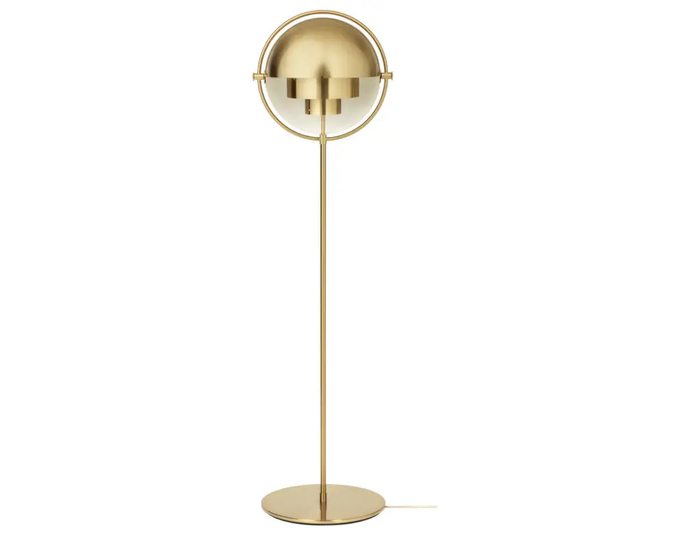 Must-Have Stojací lampa Multi-Lite, brass/brass
