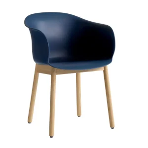 Židle Elefy JH30, blue midnight/oak Super Cena