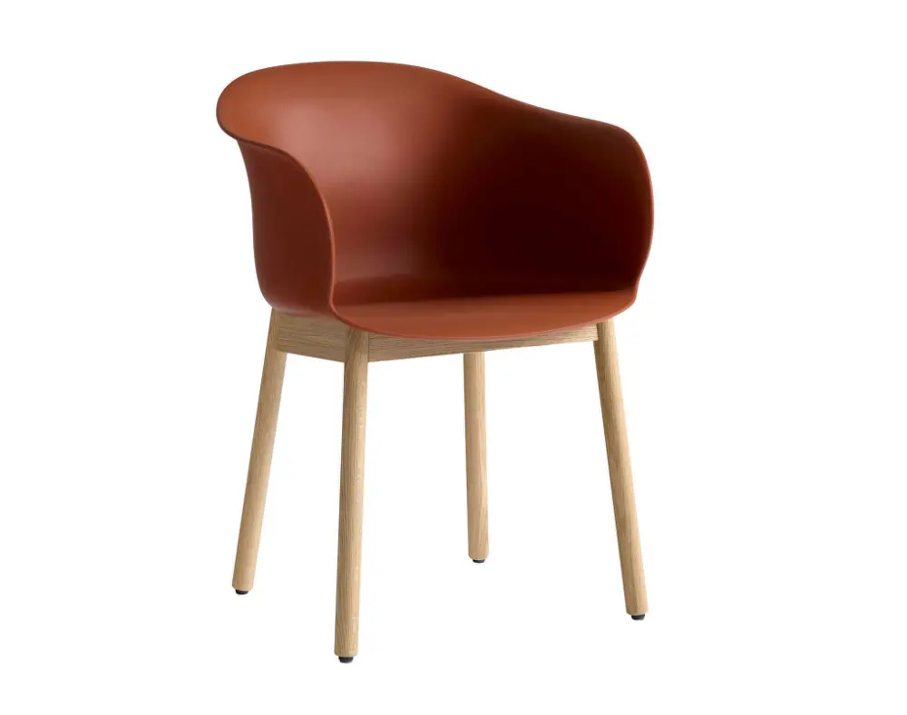 Židle Elefy JH30, copper brown/oak Akce