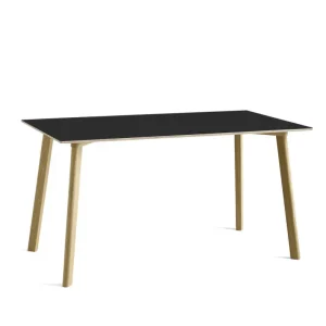 Stůl CPH Deux 210 L140, ink black/oak Super Cena