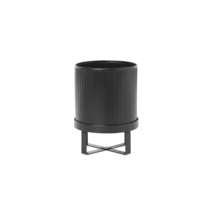 Květináč Bau Pot Small, black Vysoce Kvalitní