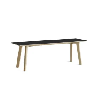 Lavice CPH Deux 215 L140, ink black/beech Novinka