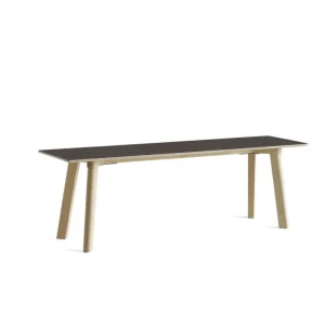 Originální Lavice CPH Deux 215 L140, stone grey/beech