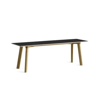 Lavice CPH Deux 215 L140, ink black/oak Nejlepší Cena