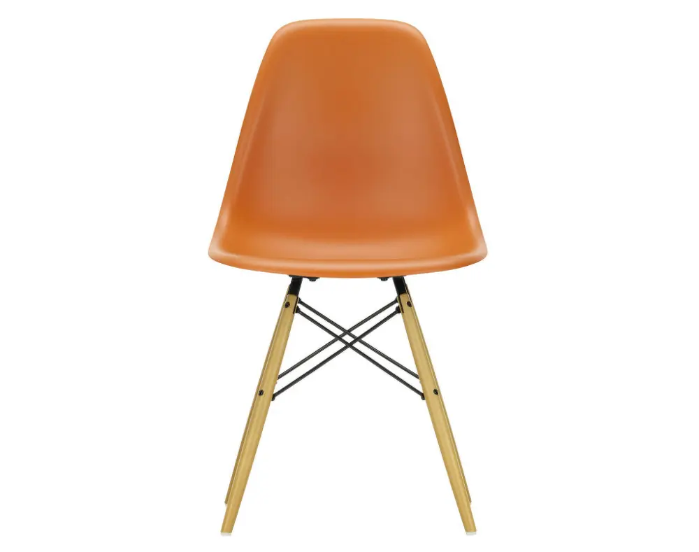 Nízká Cena Židle Eames DSW, rusty orange