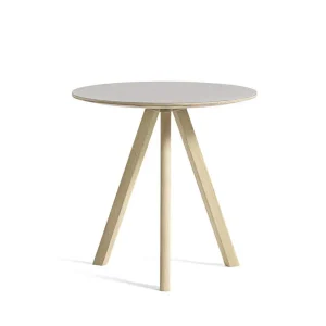 Stolek Copenhague CPH 20 Ø50, oak/off white linoleum Koupit Online