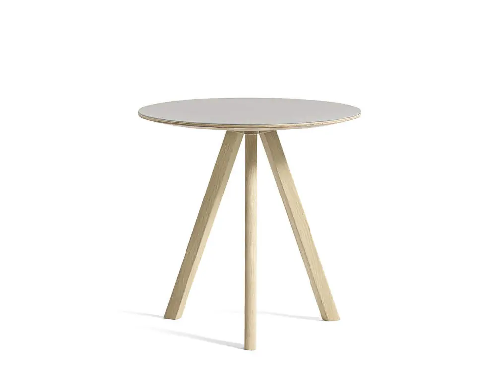 Stolek Copenhague CPH 20 Ø50, oak/off white linoleum Koupit Online