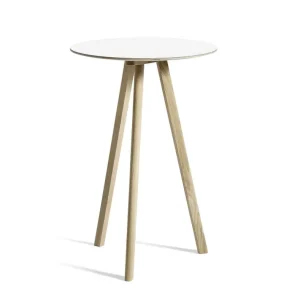 Dokud Zásoby Vydrží Stolek Copenhague CPH 20 Ø70, oak/white laminate
