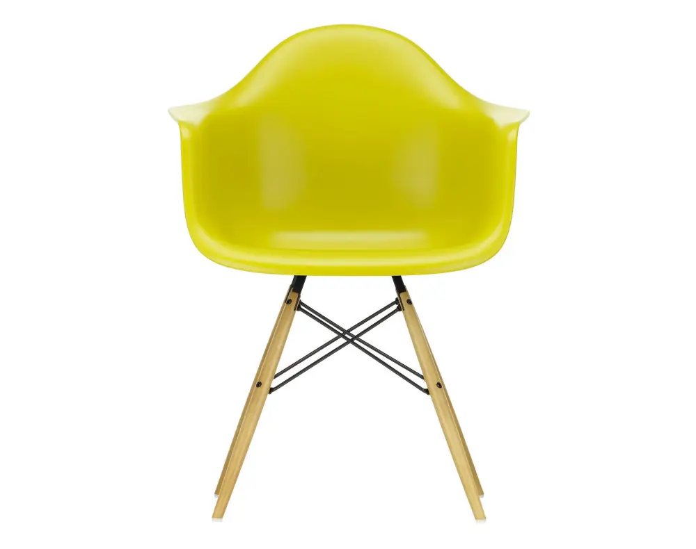 Dokud Zásoby Vydrží Židle Eames DAW, mustard