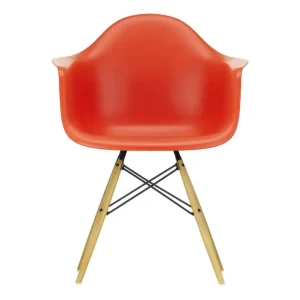 Vrácení Zdarma Židle Eames DAW, poppy red