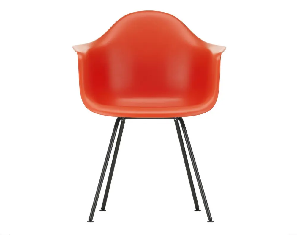 Židle Eames DAX, poppy red Ověřený