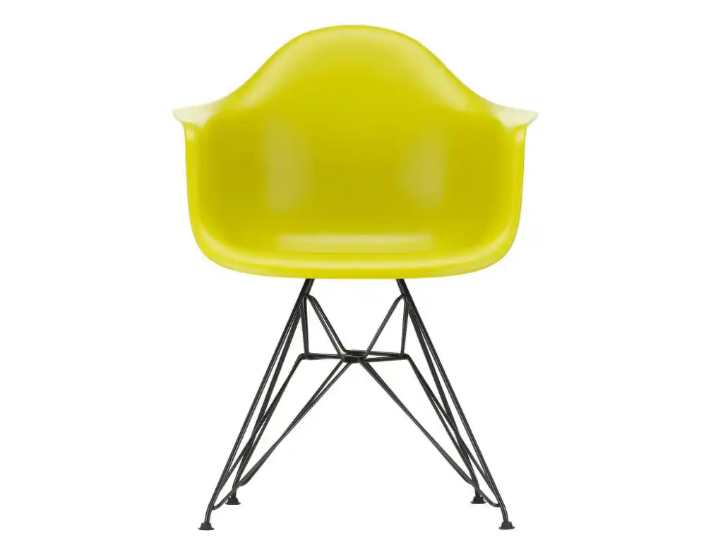 Židle Eames DAR, mustard Originální