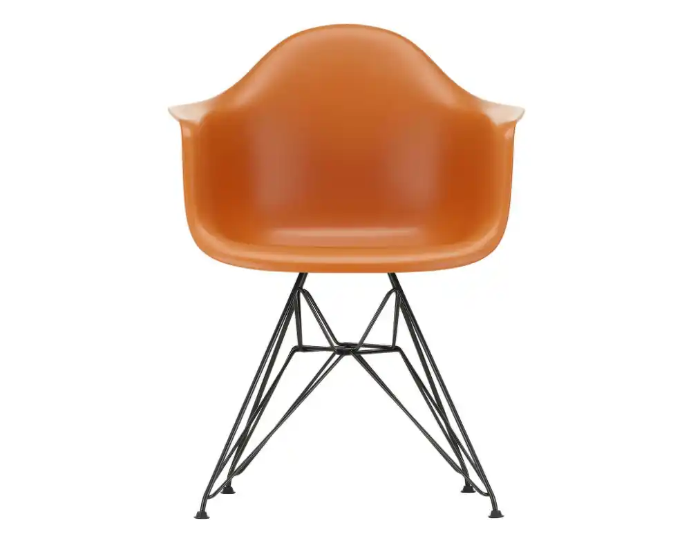 Nejlepší Volba Židle Eames DAR, rusty orange