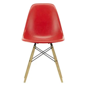Poslední Šance Židle Eames Fiberglass DSW, red/ash