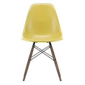 Horká Nabídka Židle Eames Fiberglass DSW, ochre light/dark maple