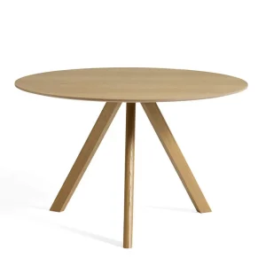 Nízká Cena Stůl Copenhague CPH 20 Ø120, oak/oak veneer