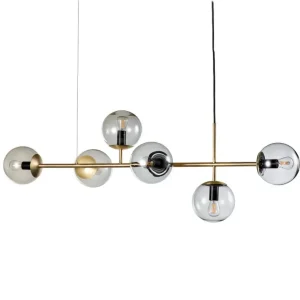Závěsná lampa Orb, Matt Antique Brass Autentický