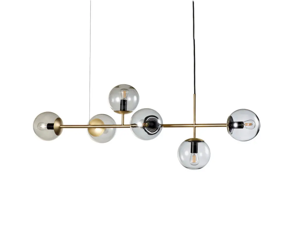 Závěsná lampa Orb, Matt Antique Brass Autentický