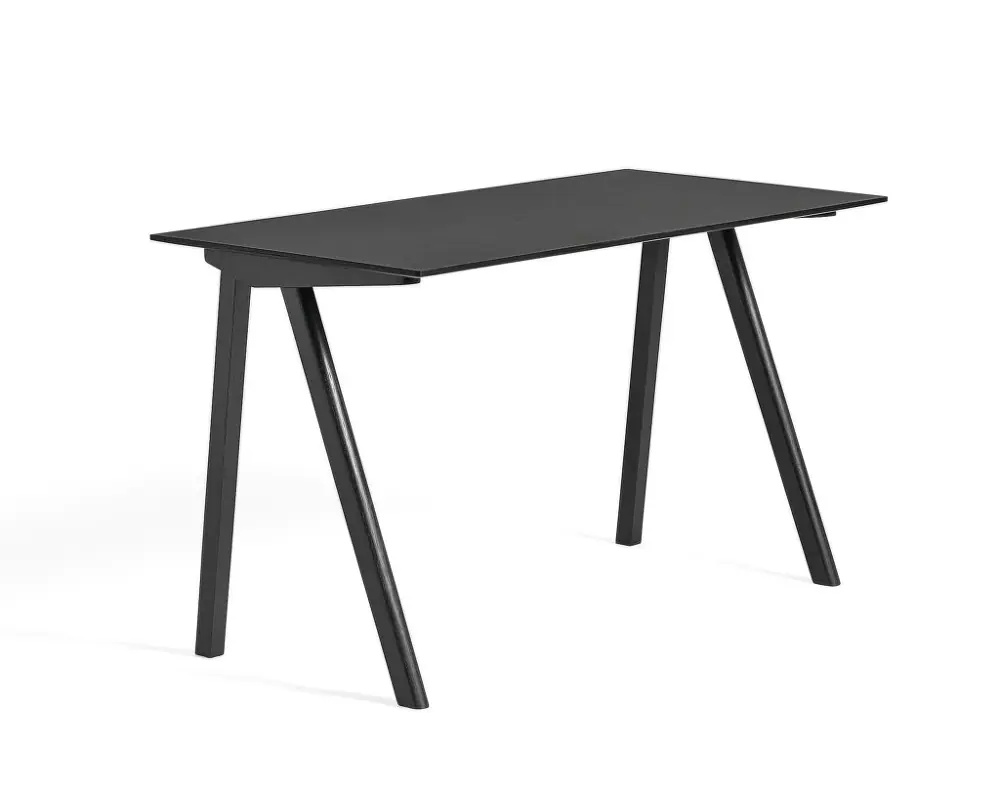 Stůl Copenhague CPH 90, black solid oak/black linoleum Nakupujte Hned