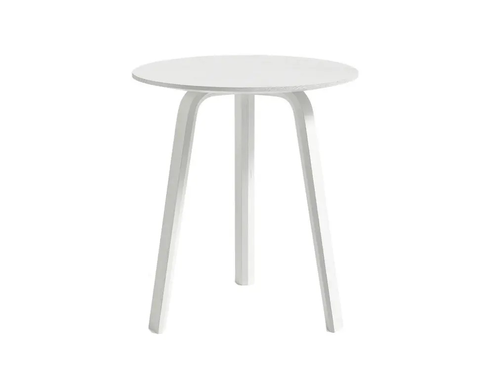 Stolek Bella Coffee Table Ø45x49, white Poslední Šance