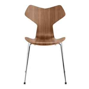 Židle Grand Prix™, walnut / chrom Akce