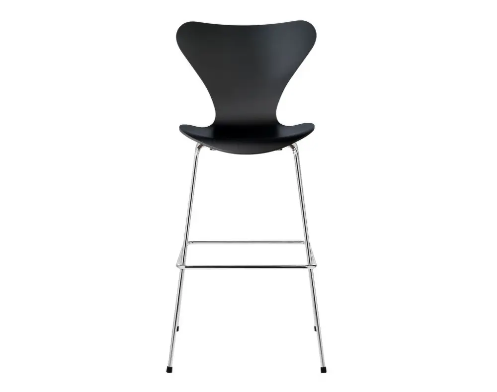 Oblíbený Barová židle Series 7™, black ash / chrom