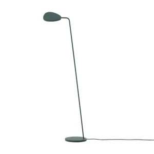 Stojací lampa Leaf, dark green Vysoce Kvalitní