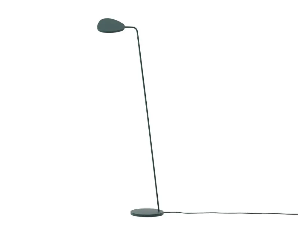 Stojací lampa Leaf, dark green Vysoce Kvalitní