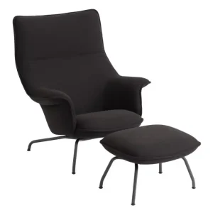 Poslední Šance Křeslo Doze Lounge Chair & Ottoman, ocean 3 / anthracite black