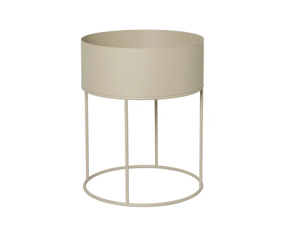 Vysoce Kvalitní Truhlík na květiny Plant Box Round, cashmere