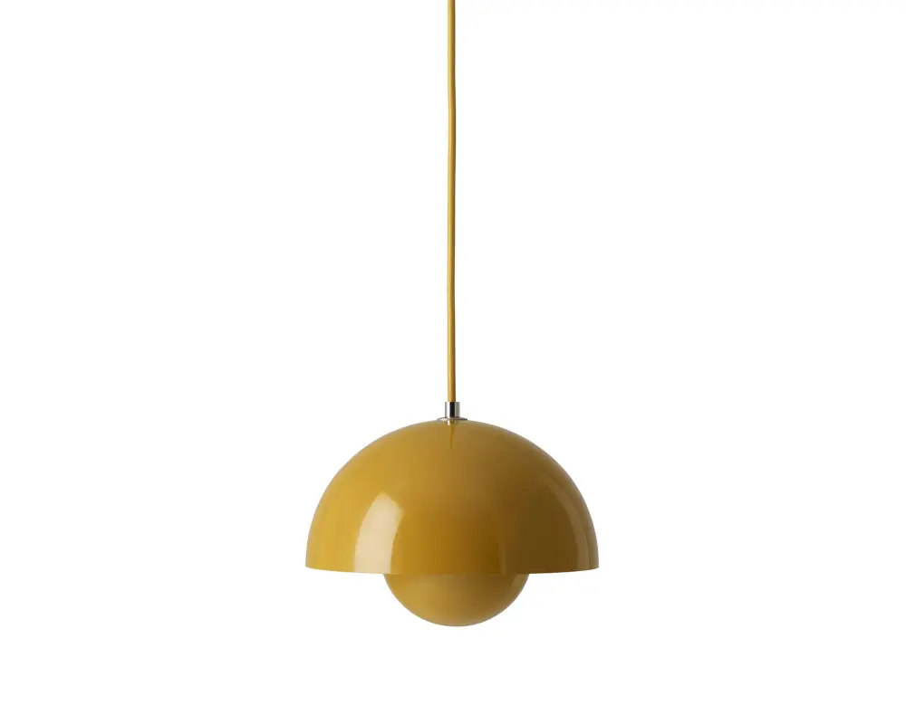Závěsná lampa Flowerpot VP1, mustard Top Prodej