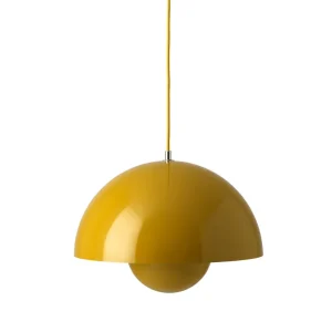 Závěsná lampa Flowerpot VP7, mustard Nejlepší Volba