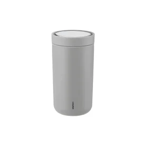 Termohrnek To Go Click 0.2 l, light grey Horká Nabídka