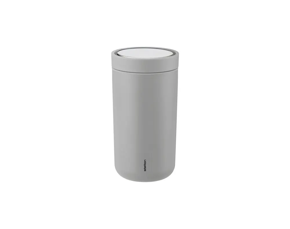 Termohrnek To Go Click 0.2 l, light grey Horká Nabídka