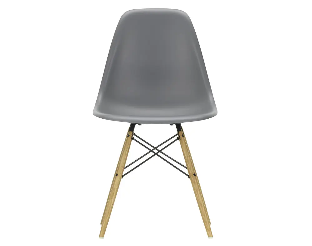 Židle Eames DSW, granite grey seat / ash base Akční Nabídka