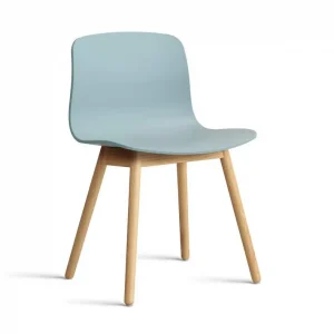Cenový Hit Židle AAC 12 Lacquered Solid Oak, dusty blue