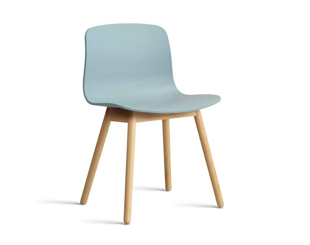 Cenový Hit Židle AAC 12 Lacquered Solid Oak, dusty blue
